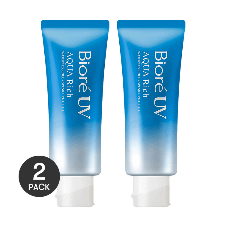 日本KAO花王 BIORE碧柔 水活防曬水潤凝蜜 小藍管防曬乳 SPF50+/PA++++ 70g *2【超值裝】 3