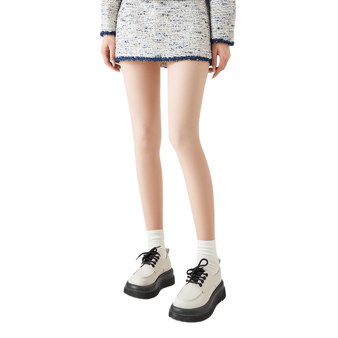 Bare Leg Artifact Nude Velvet Leggings Pantyhose Bare Leg Skin Color 200D 2 Pairs