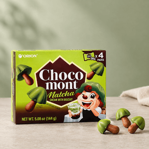 Choco Mont Biscuit Matcha Cream Flavor, 5.08 oz