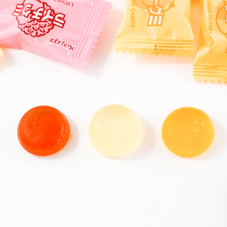 日本春日井 水果QQ軟糖 草莓+芒果+荔枝綜合味 102g 6