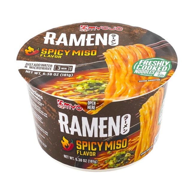 Ramen - Japanese Style Instant Noodle ,Spicy Miso Flavor , 6.38 oz