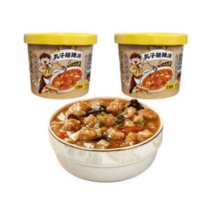 Ban Gan Bu Meatball Hot & Sour Soup 85g x 2 barrels