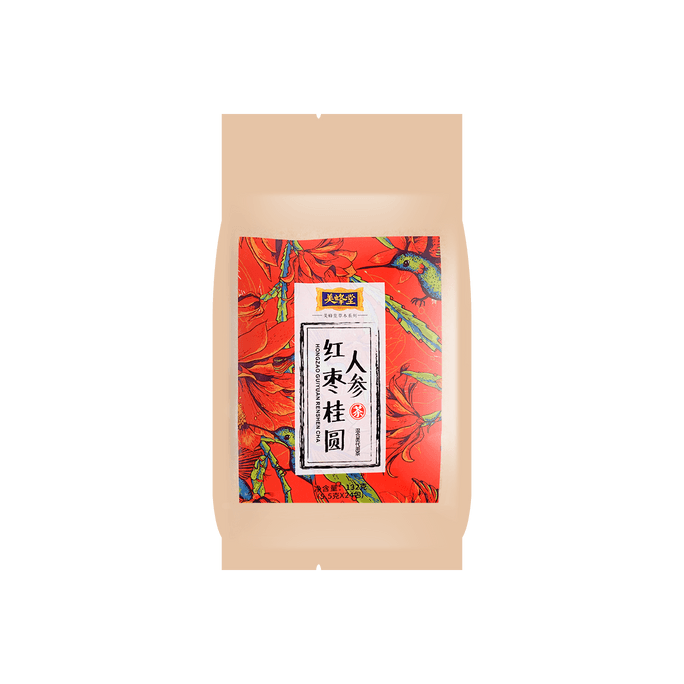 【江南茶饮】川知味 红枣桂圆枸杞茶 123g