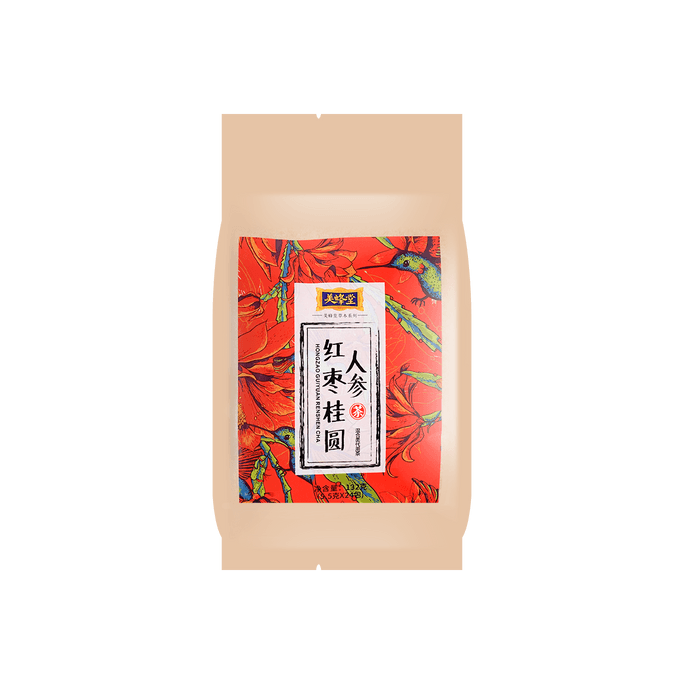 【江南茶飲】川知味 紅棗桂圓枸杞茶 123g