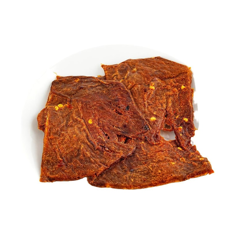 米宝 真牛厚切牛肉干 原味+辣味 85g*2包【2种口味组合装】 【USDA认证】【100%原切牛肉 浓郁肉香】【低卡高蛋白健康零食】 14