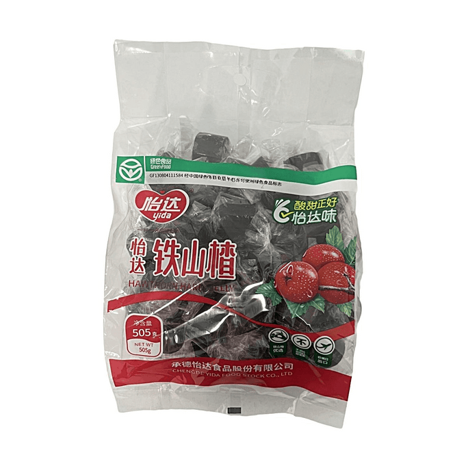 サンザシハードゼリー 17.8oz 甘酸っぱいお菓子 個包装