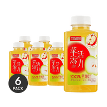 Apple Juice, 11.8 fl oz *6【6 Packs】【0 White Sugar 0 Fat Low Calories】