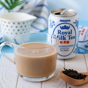 Royal Milk Tea - Japanese Black Tea Drink with 25% Milk, 8.96 fl oz