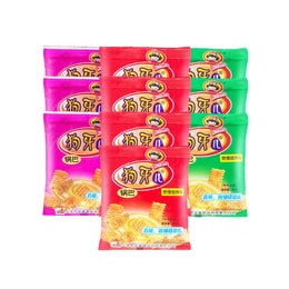 Childhood classic rice crust snacks 10 bags