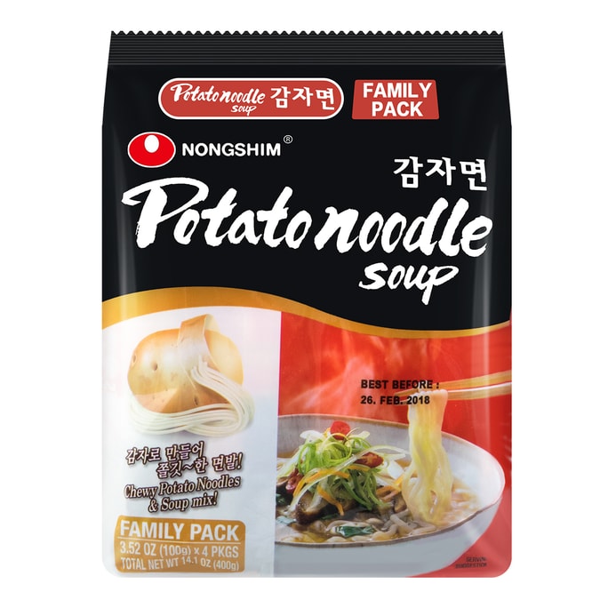 Potato Noodle Soup 4pcs 400g