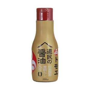 [일본 직배송] 토모에 간장 (히다카 해초 & 다시마 간장) 200ml (저지방 간장)