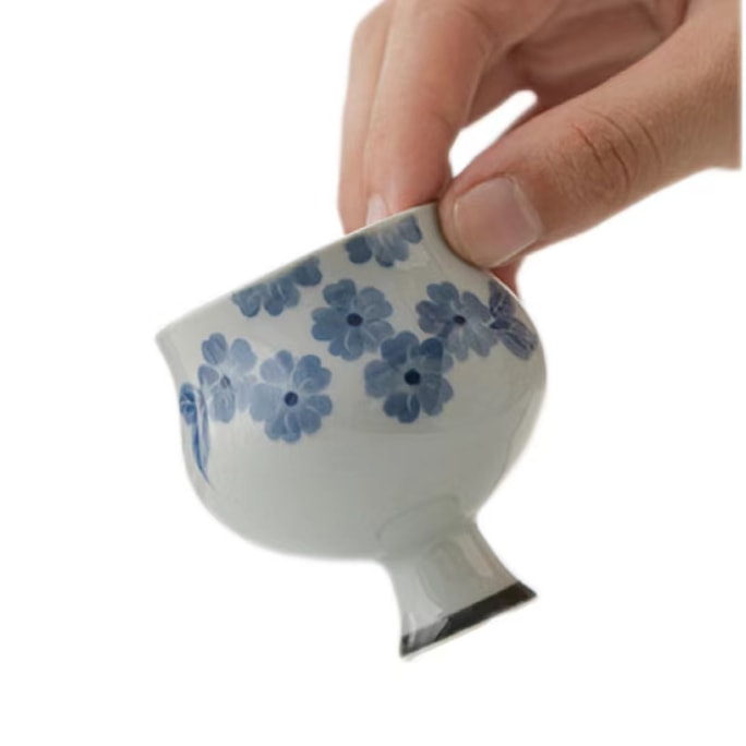 Talk About 12 Flower God High Tea Cup Kung Fu Tea Set Sample Tea Cup Household Ladies Ceramics - Malus Spectabilis 1 Pc
