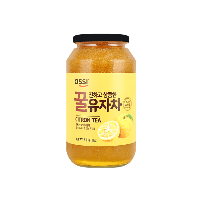 韓國ASSI 優質蜂蜜柚子茶 1kg 【潤肺養顏 冷熱沖飲】