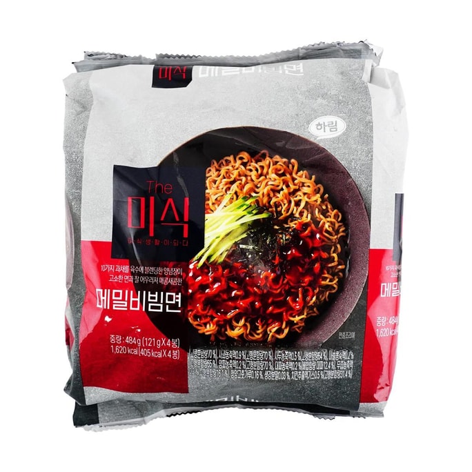 The Mi- Shik Buckwheat Bibim Noodles , 4 Packs , 17 oz