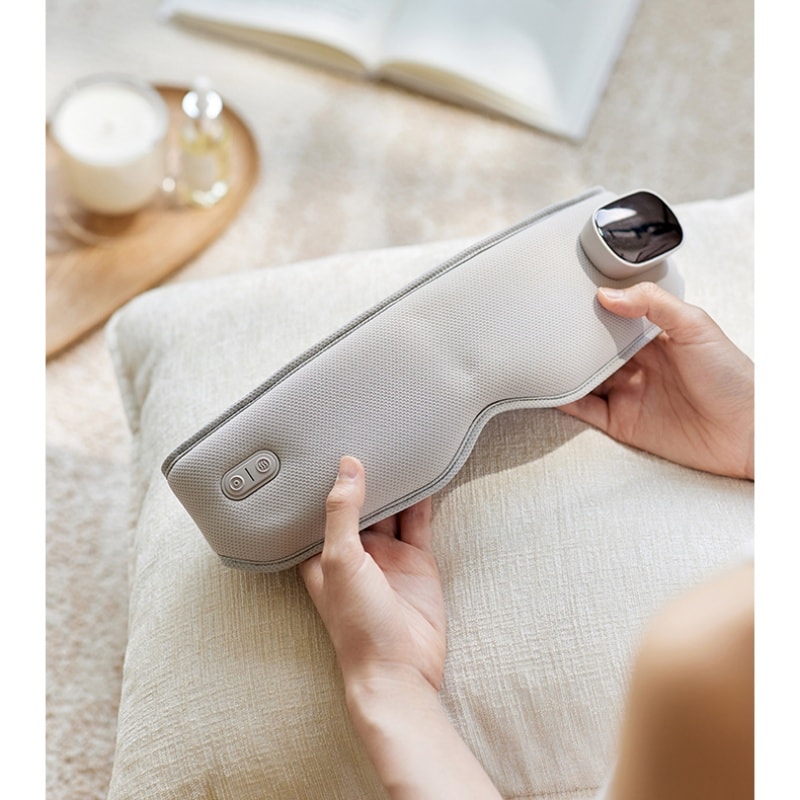 【中国直邮】 OLAYKS 眼部按摩仪热敷眼罩护眼仪美眼润眼仪舒缓眼睛疲劳礼物 大地色 一个装