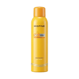Aqua Base Whitening Sunscreen Spray, SPF50+ PA++++, 3.38 fl oz【Fine Mist No White Cast】