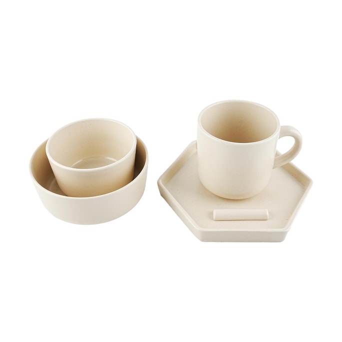 마리벨 1인 반상기 5개 세트,오트밀