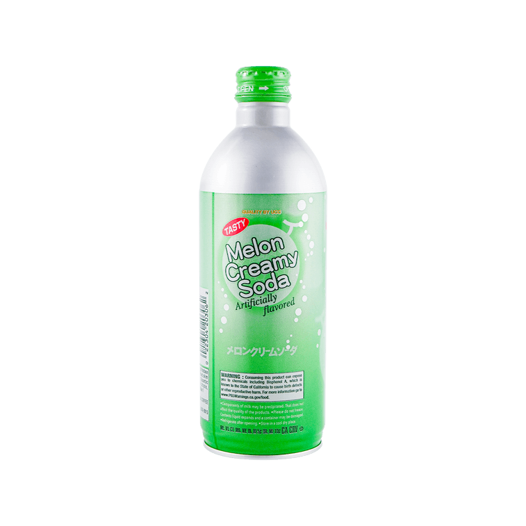 멜론 크리미 소다, 473ml *6개입【6팩】【여름 음료】 6