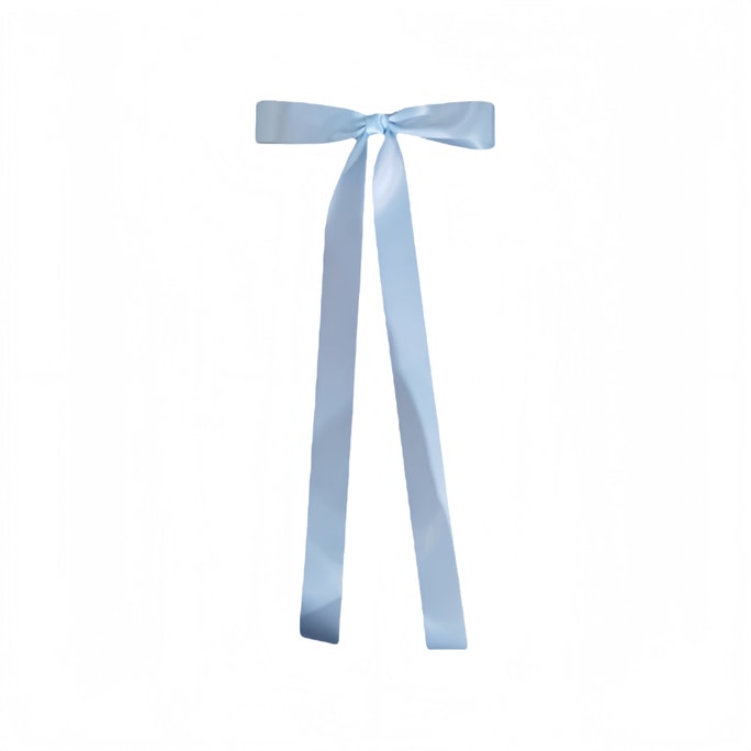  Ballet JK Sailor Uniform Hair Clip, Japanese Bow with Extra-Long Ribbons, Back-of-Head Spring Top Clip, Sweet & Edgy Style