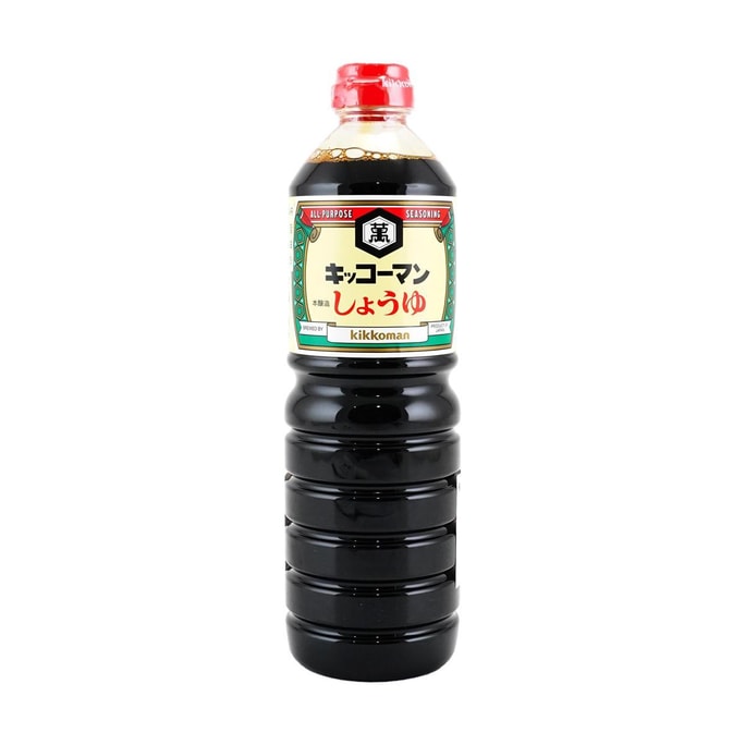 日本KIKKOMAN万字 本酿造浓口酱油 上色酱油 1000ml