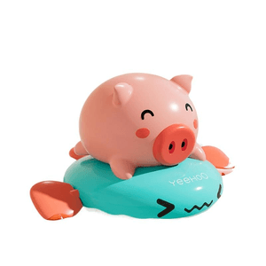 [중국에서 직접 우편] 영시 아기 목욕 장난감 어린이 수영 돼지 새끼 * 1