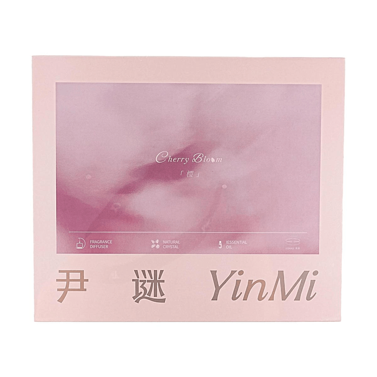yinmi Cherry Blossom Aroma Crystal Stone Diffuser Gift Set - Yami.com