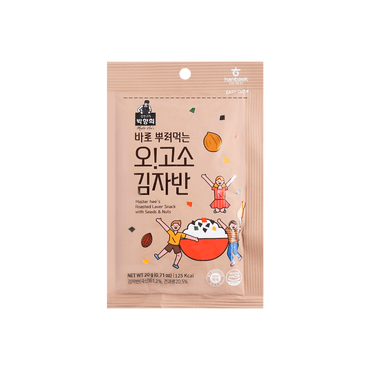 韩国Master Hee's 朴香姬 海苔酥 坚果味 20g 儿童拌饭佳品