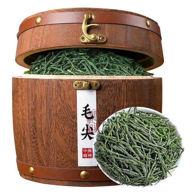 Authentic Mao Jian Tea 2024 New Tea Bright Spring Tea Tender Buds Bulk Green Tea 400g/bucket