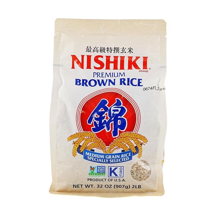 日本NISHIKI锦米优质糙米907g - 亚米
