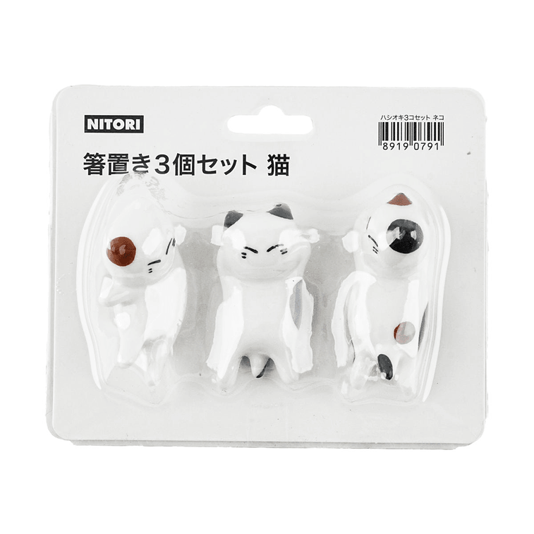 고양이 젓가락 홀더 3개 10