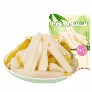Sanshou Bamboo Shoot Tips Pickled Pepper Bamboo Shoots Ready to Eat 200g*1 Pack (Independent packaging included)