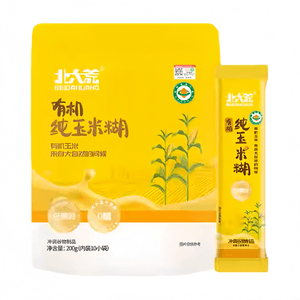 Organic Pure Corn Porridge Corn Flour Breakfast Drink 200g*1 Bag