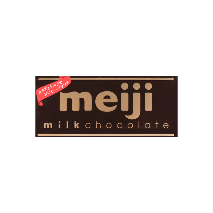 日本MEIJI明治 鋼琴牛奶黑巧克力 50g