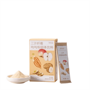 【中国直邮】 单山 三汁吨吨粉 天然果蔬粉食用膳食纤维通便清肠道每日冲泡饮料 200g/盒