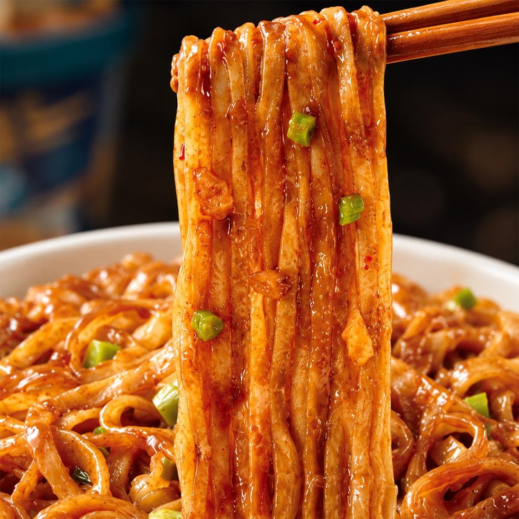 医食同源 中華房 麺ピー まろゴマ味 4.48 oz【ノンフライ太麺