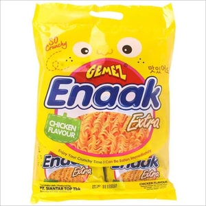 Pocket Dry Noodles 30g*8pcs 240g Chicken Noodles Dry Noodles - BBQ Chicken Flavor