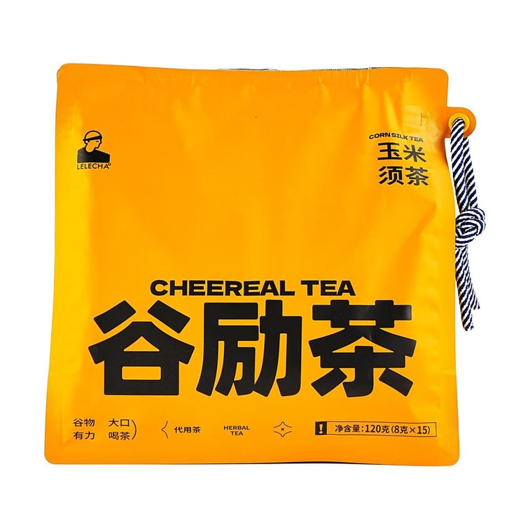 옥수수 수염차 티백, 15개입, 4.2 oz【무첨가】【항산화 및 부기 완화 건강차】 4