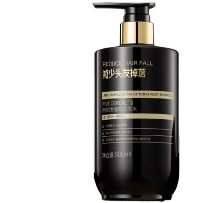 Ginger Shampoo Anti Hair Loss & Hair Strengthening Oil Control Fluffy Anti-Dandruff & Anti-Itch 500ml