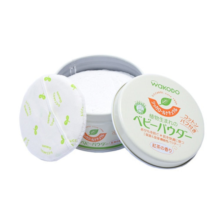 【日本直邮】WAKODO和光堂 儿童婴儿宝宝爽身粉痱子粉 120g 3
