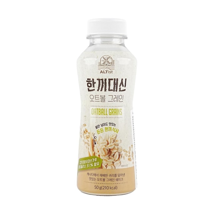 Meal Replacement,Oatball Grains Shake 1.76 oz