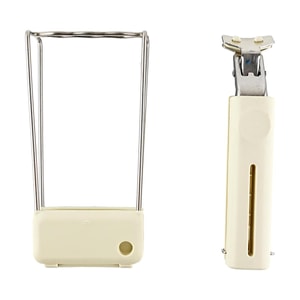 川岛屋 防烫夹 取碗夹盘子菜盘夹蒸锅蒸菜夹子厨房防烫手提盘夹碗器 暖灰两件套