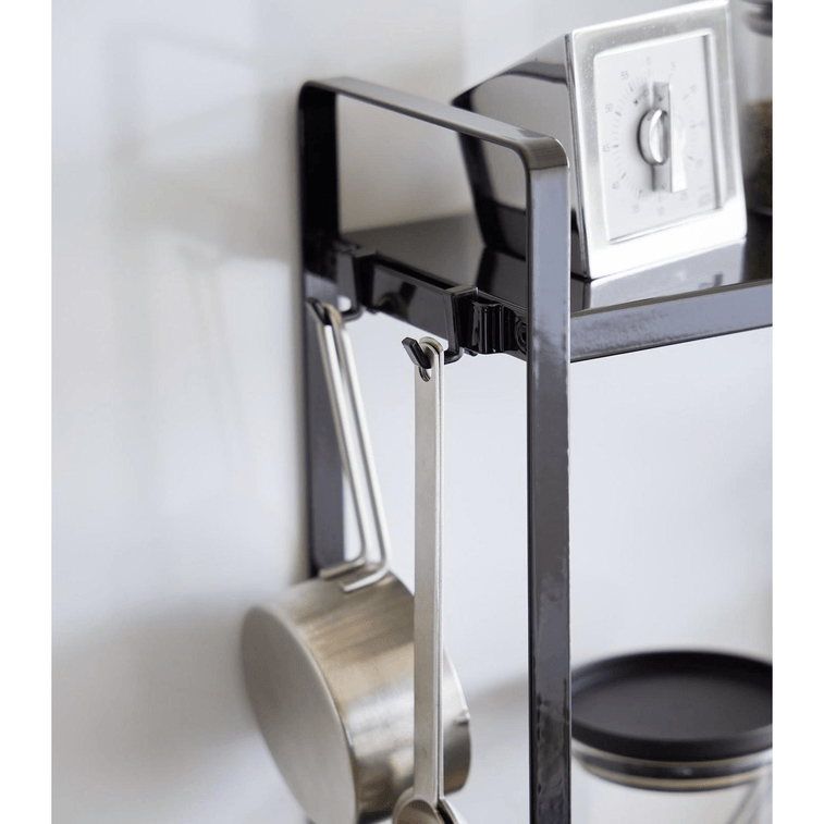 Two-Tier Countertop Rack - Steel Black 9