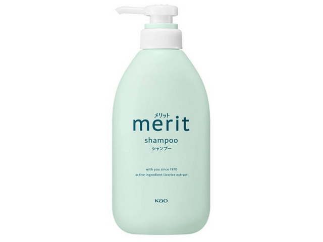 日本からの直送】花王（日本）メリットシャンプー ポンプパック 450ml