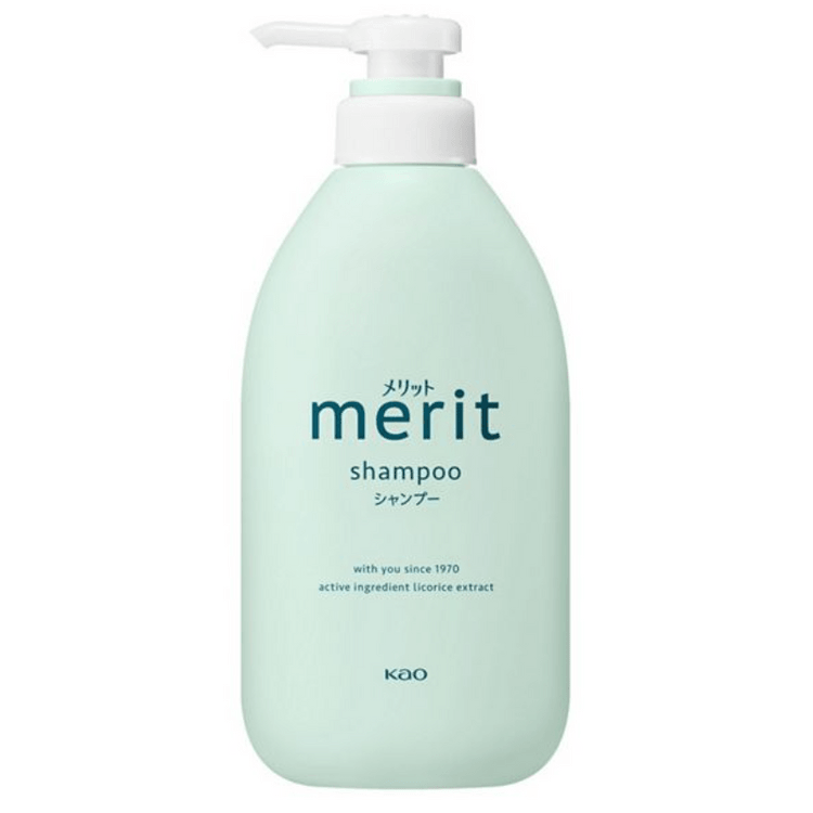 日本からの直送】花王（日本）メリットシャンプー ポンプパック 450ml