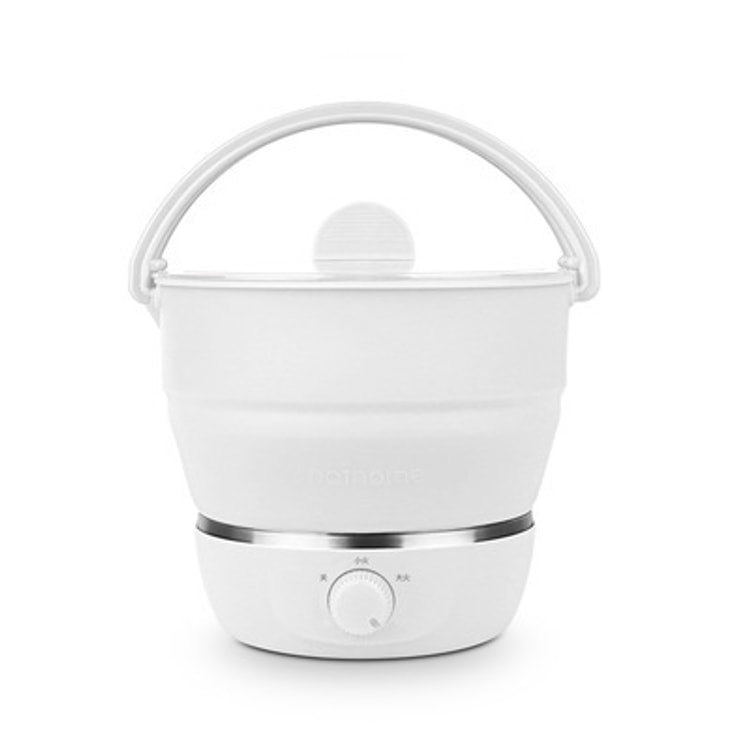 Spot portable folding electric cooking pot mini electric cooking