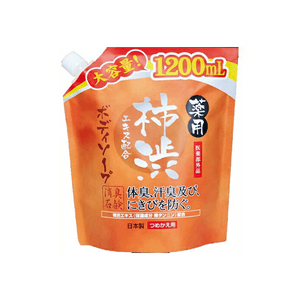 Medicated Persimmon Tannin Extract Body Soap [1.2 L Large Size]