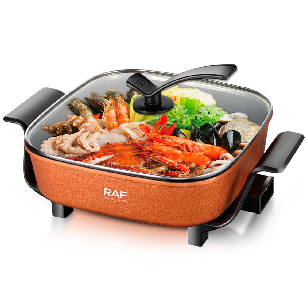Household multi-functional 7L hot pot frying pan 1 unit