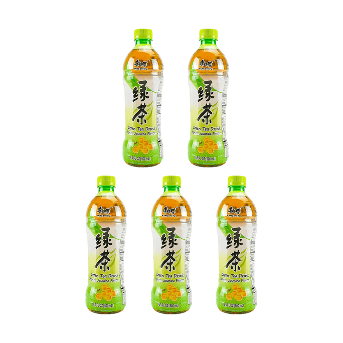 康師傅 綠茶飲料 蜂蜜茉莉口味 500ml(