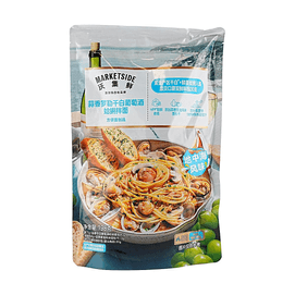 Garlic Basil White Wine Clam Sauce Mixed Noodles 6.98oz【Mediterranean Flavor】【Ready in 5 Minutes】