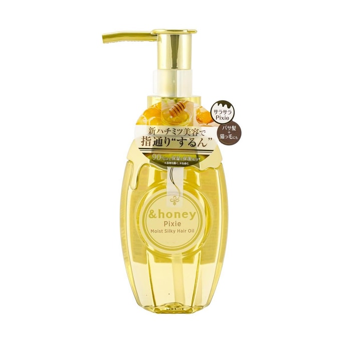 日本&HONEY安蒂花子 丝滑润泽发油 100ml